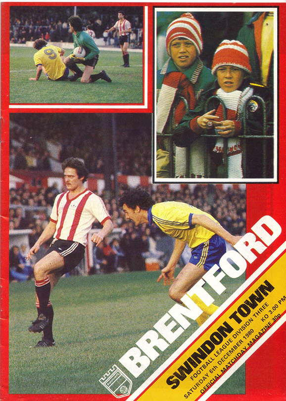<b>Saturday, December 6, 1980</b><br />vs. Brentford (Away)